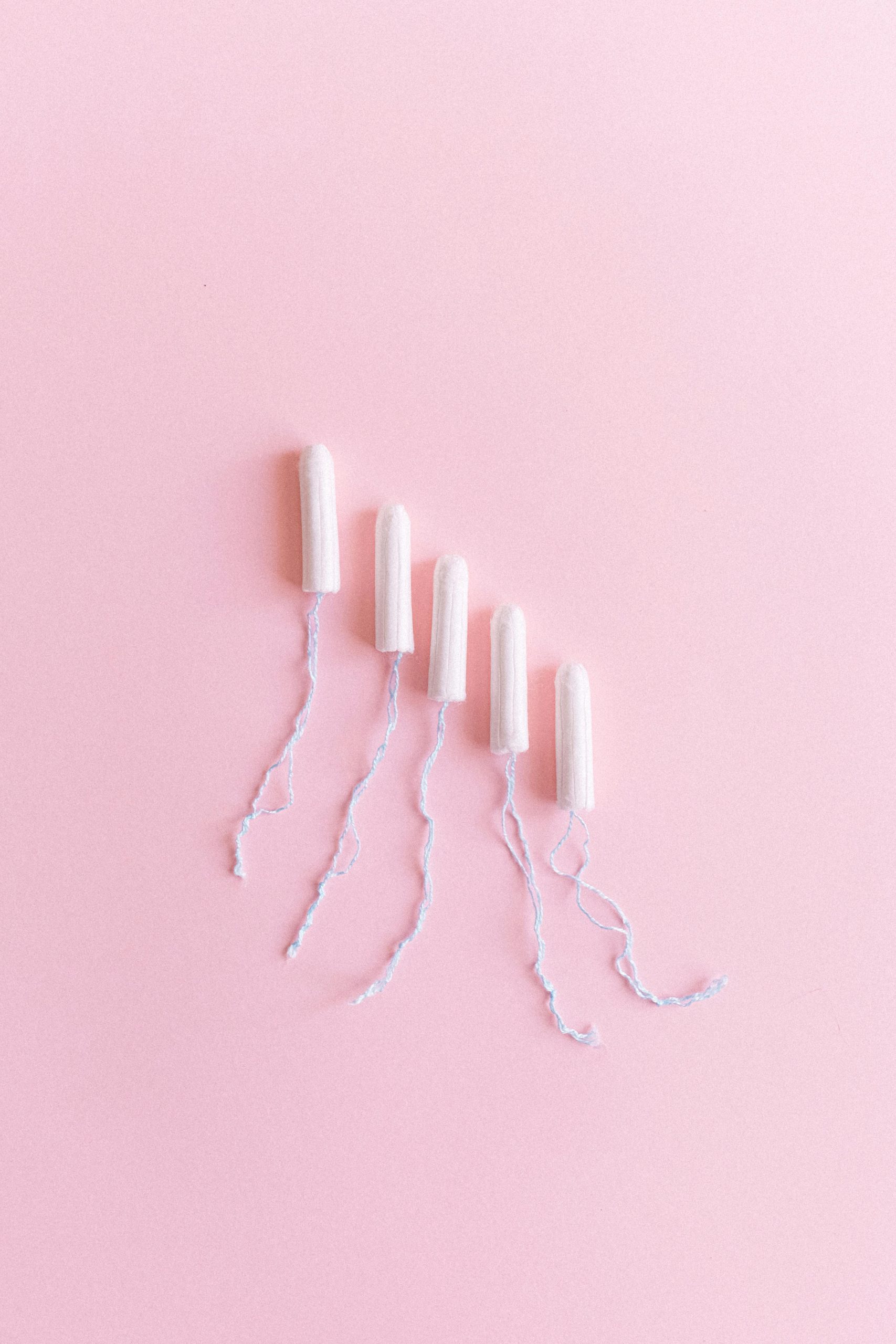 Five tampons