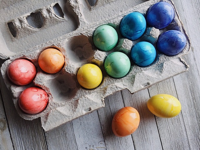 painted eggs